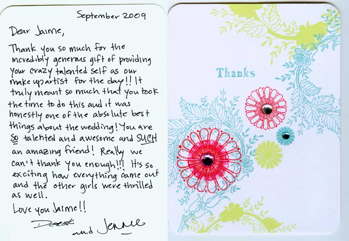 Client Thank You Cards